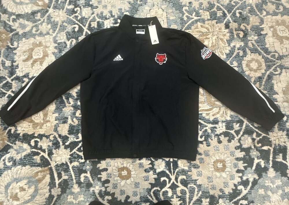 Adidas Arkansas State Red Wolves 68 Ventures Bowl Jacket Size XL New